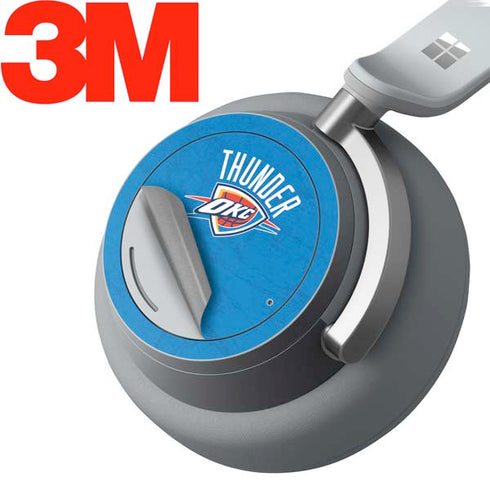 NBA OKC Thunder Distressed Surface Headphones Skin